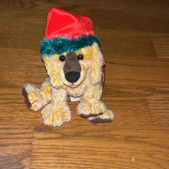 Vintage TY Original "Jinglepup" Beanie Baby born December 3, 2000 - Picture 2 of 11
